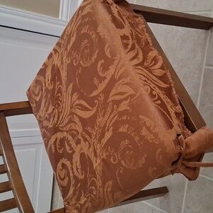 Set Of 8 Elegant Dining Room Chair Seat Covers